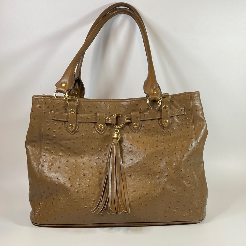 Vintage Due Fratelli Leather Handbag